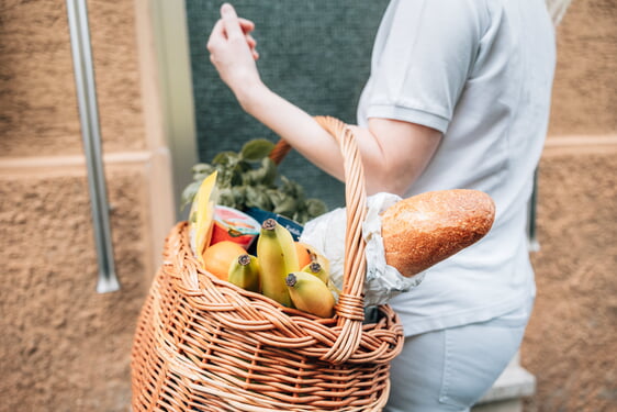 oder gehen auch für Sie einkaufen